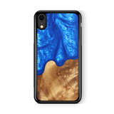 Slim Resin & Wood Phone Case (Coastline Collection - Diver's Blue) - Millennia Goods