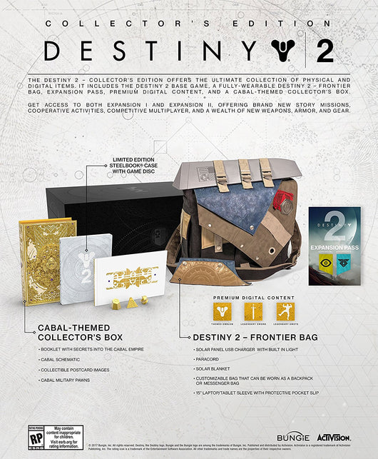 Destiny 2 Collector's Edition - PS4 - Millennia Goods